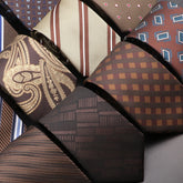 Gravata Marrom Zento SK910