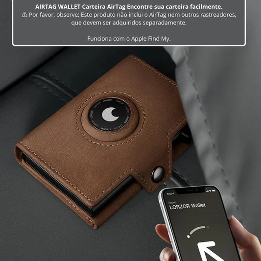 Carteira Masculina com suporte AirTag