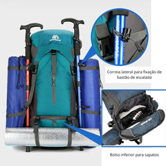 Mochila com Capa de Chuva Sparka SK349