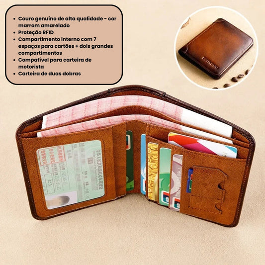 Carteira Masculina Empresarial Sparka SK308