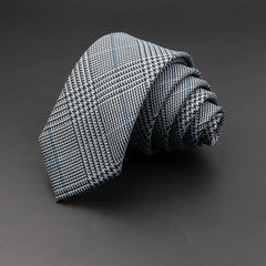Gravatas de Algodão Slim Classica SK678