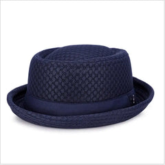 Chapéu Fedora de Palha com Tela  Sparka SK345