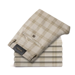 Calças Slim Fit Xadrez Sparka SK2024