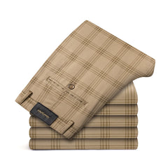 Calças Slim Fit Xadrez Sparka SK2024