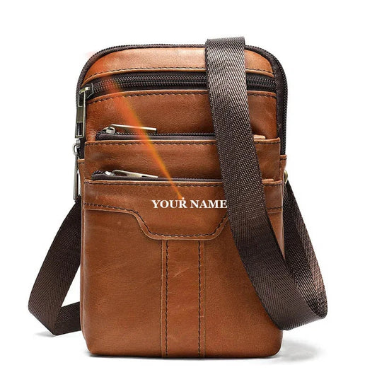 Bolsa Masculina de Couro Sparka SK567