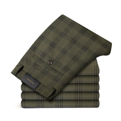 Calças Slim Fit Xadrez Sparka SK2024