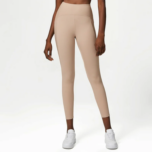 Legging Fitness com Cintura Alta e Textura Modeladora