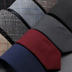 Gravatas de Algodão Slim Classica SK678