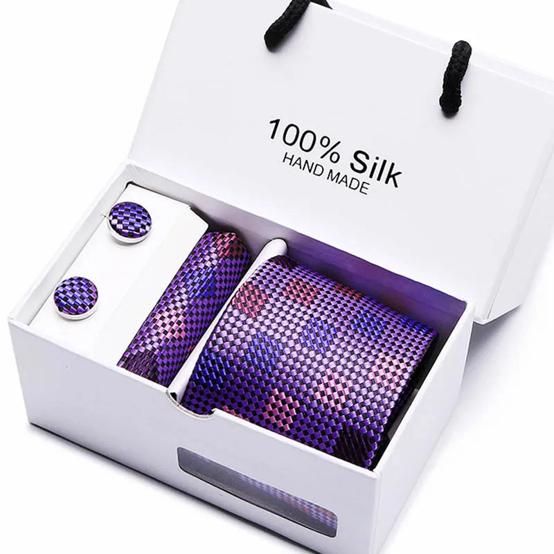 Gravata Seda Premium Azul Sparka Venet SK103