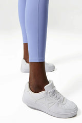 Legging Fitness com Cintura Alta e Textura Modeladora