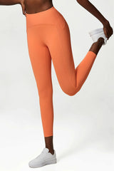 Legging Fitness com Cintura Alta e Textura Modeladora