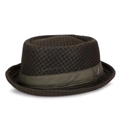 Chapéu Fedora de Palha com Tela  Sparka SK345