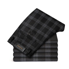 Calças Slim Fit Xadrez Sparka SK2024
