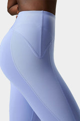 Legging Fitness com Cintura Alta e Textura Modeladora