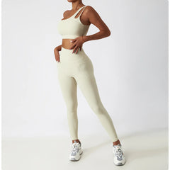 Conjunto Fitness com Top Reto e Short Modelador