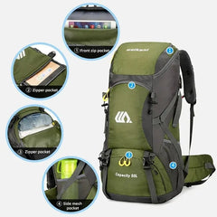 Mochila de Acampamento 50L Sparka SK354