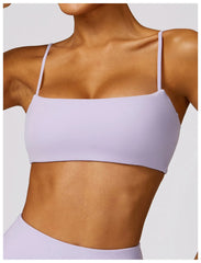 Top Fitness Minimalista com Alças Finas