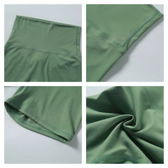 Short Fitness Cintura Alta com Efeito Levanta Bumbum