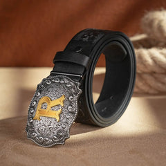 Cinto Cowboy Com Letras Masculino Sparka SK314