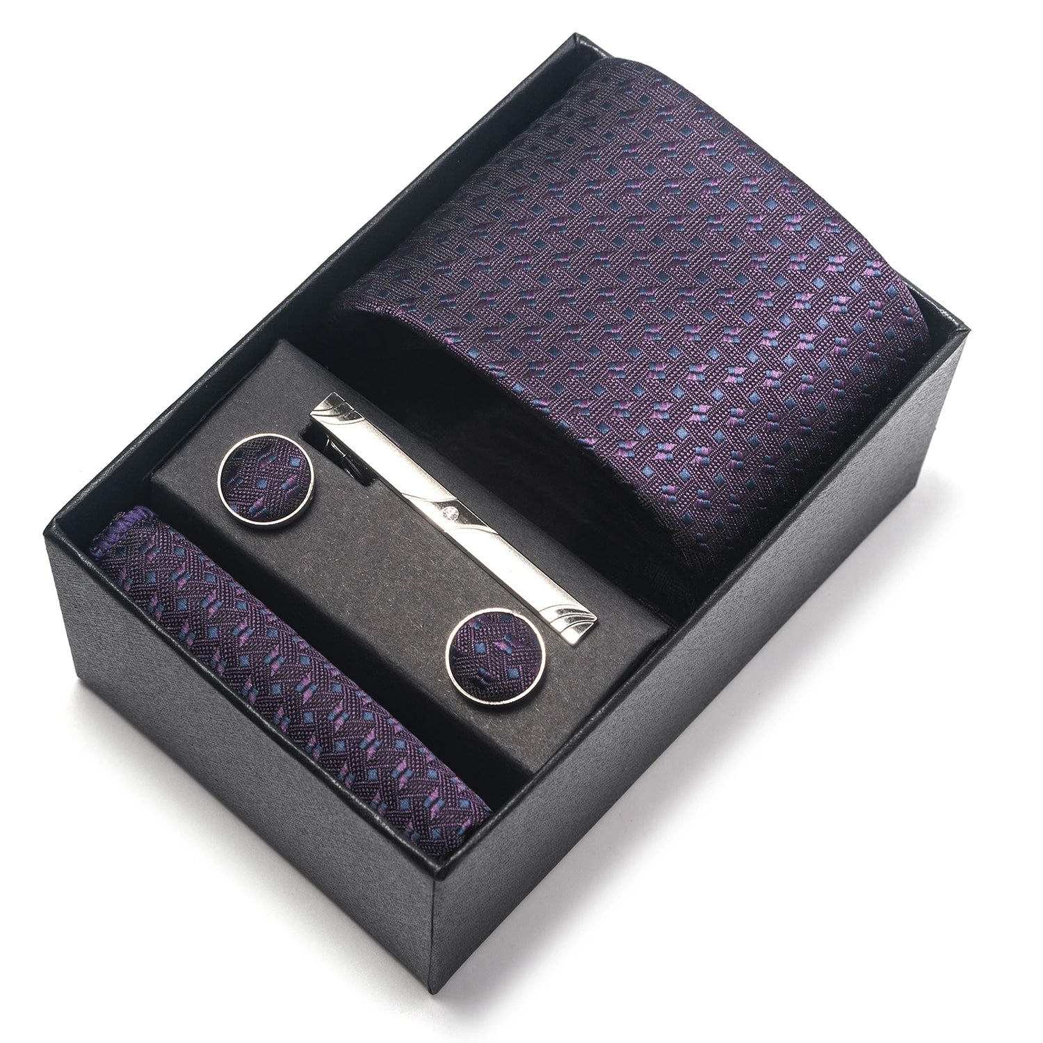 Conjunto Gravata Seda Italiana Sparka SK210