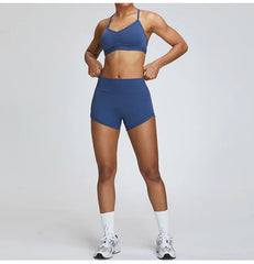 Top Fitness com Alças Finas e Decote em V