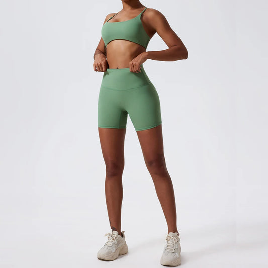 Short Fitness Cintura Alta – Compressão Suave