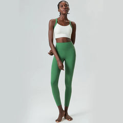 Conjunto Fitness com Cores Vivas e Tecido Compressivo