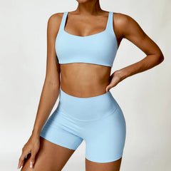 Conjunto Fitness com Cropped Manga Longa e Legging