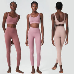 Conjunto Fitness Feminino com Top Nadador e Legging