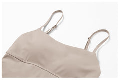 Vestido Casual com Alças Finas e Saia Solta