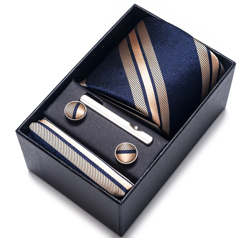 Conjunto Gravata Seda Italiana Sparka SK207