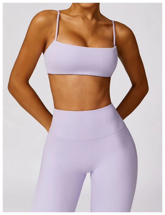 Top Fitness Minimalista com Alças Finas
