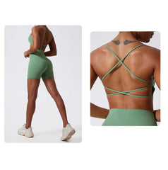 Short Fitness Cintura Alta com Efeito Levanta Bumbum