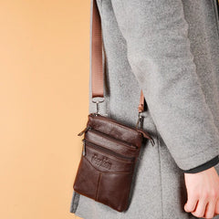 Bolsa para Celular Masculina em Couro  Sparka SK456