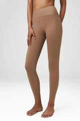 Legging Fitness com Cintura Alta e Textura Modeladora