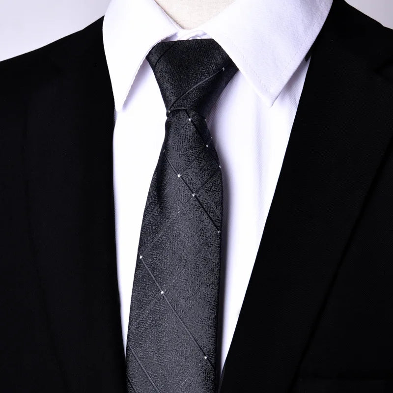 Gravata Social com Textura Suave e Elegante