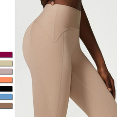 Legging Fitness com Cintura Alta e Textura Modeladora