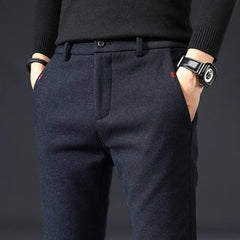 Calças Clássicas Slim Fit Masculinas SK436