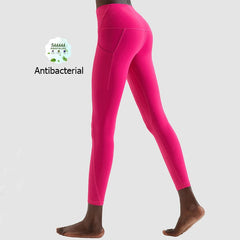 Conjunto Fitness com Cores Vivas e Tecido Compressivo