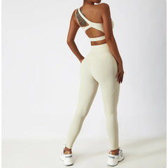 Conjunto Fitness com Top Reto e Short Modelador