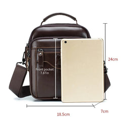 Bolsa Masculina de Couro Retrô Sparka SK 638