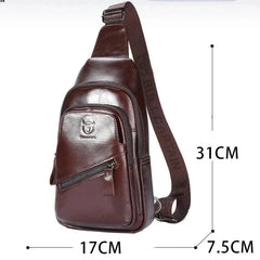 Bolsa de Couro Masculina Sparka SK 345