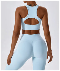 Top Cropped Nadador com Alta Sustentação