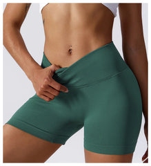 Short Fitness Modelador com Cós em V