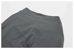 Calça de Treino Estilo Boca de Sino com Acabamento Modelador