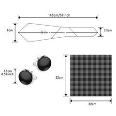 Gravata Social Brilhante com Estilo Refinado
