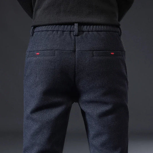 Calças Clássicas Slim Fit Masculinas SK436