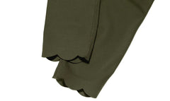 Legging Fitness Cintura Alta com Acabamento Ondulado