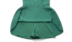 Vestido Esportivo com Shorts Interno e Alças Nadador