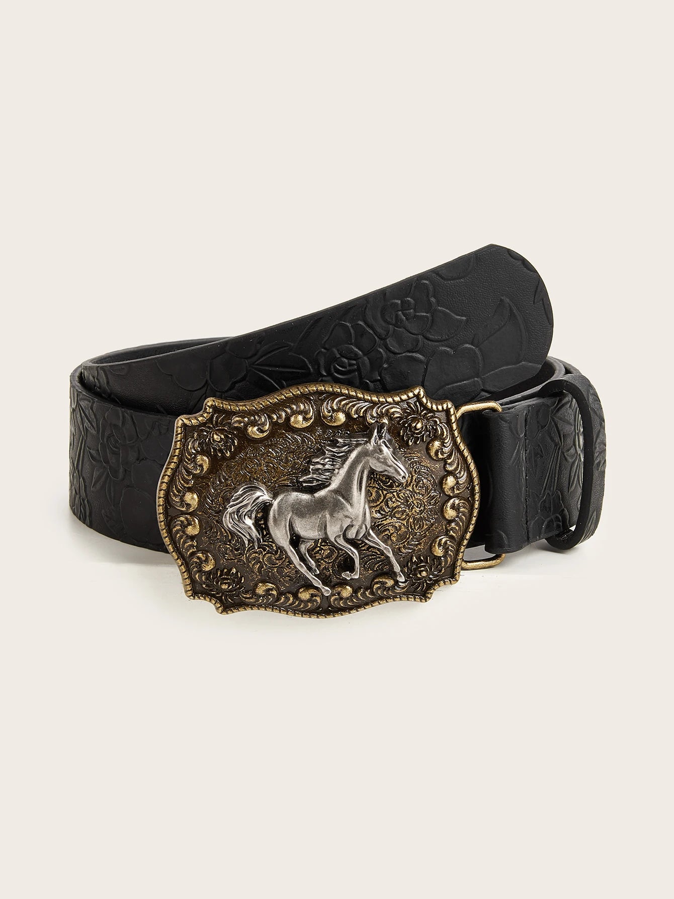 Cinto Unissex com Fivela de Cavalo Sparka SK851